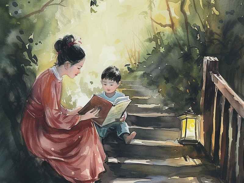 民间故事的画画图片（民间故事画画图片五年级）