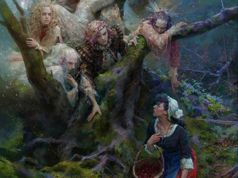 格林童话绘画，格林童话绘画一年级