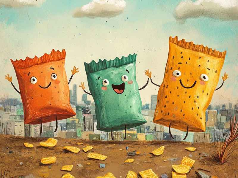 垃圾怪兽绘本图片，垃圾怪兽绘本图片大全