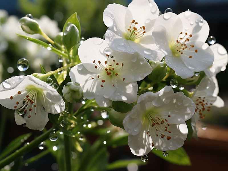 关于梨花的谜语（关于梨花的谜语大全）