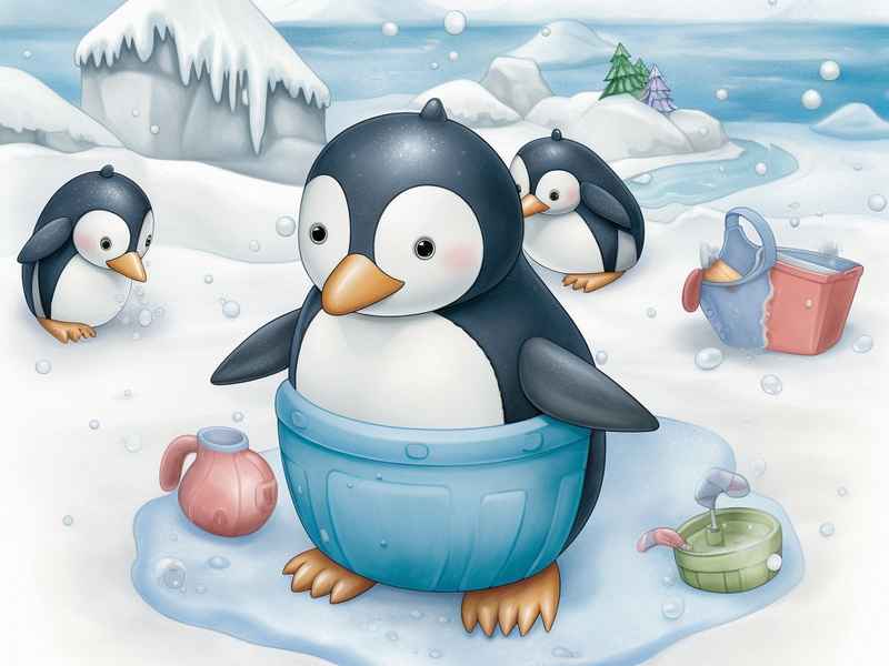 企鹅的幼儿故事简短，企鹅的幼儿故事简短版