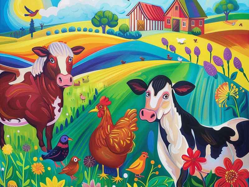 农场儿童故事，农场幼儿故事