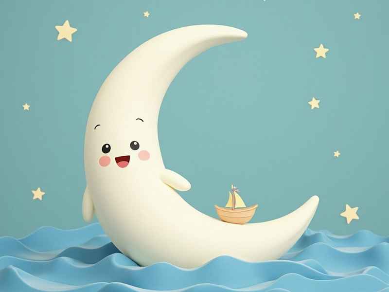 故事-月亮船 - 故事月亮船大班教案