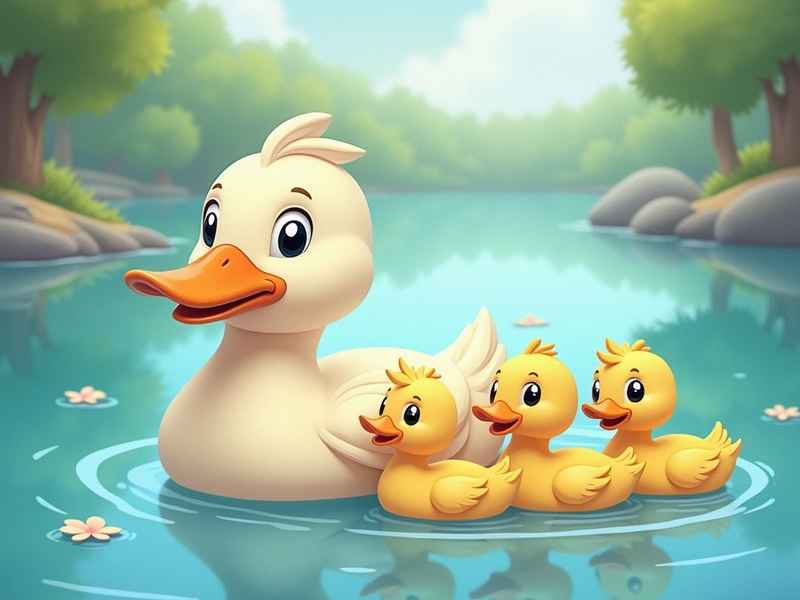 三只小鸭故事图片、三只小鸭故事图片简笔画