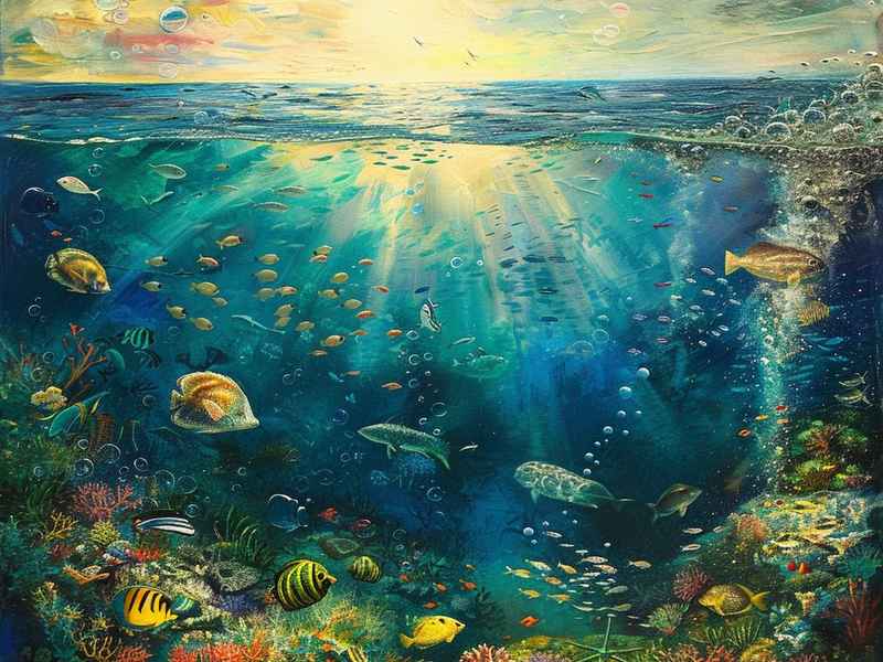 海底世界的故事绘本 - 海底世界的故事绘本图片