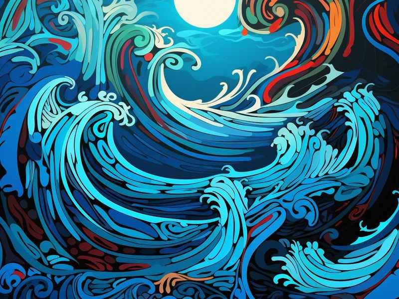 精卫填海的儿童画（精卫填海的儿童手画绘本）