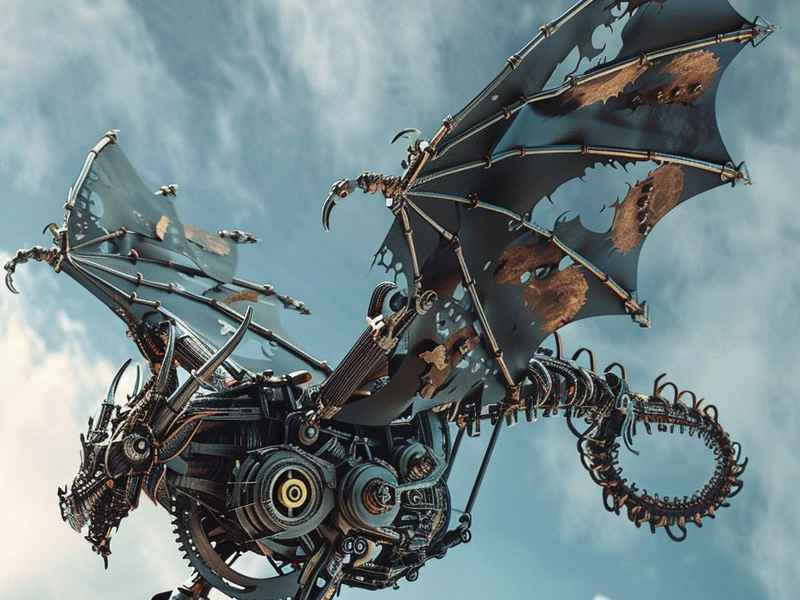 机械龙视频（机械龙怎么做）