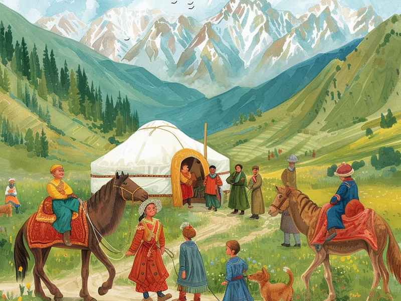 关于蒙古族的绘本，关于蒙古族的绘本图片