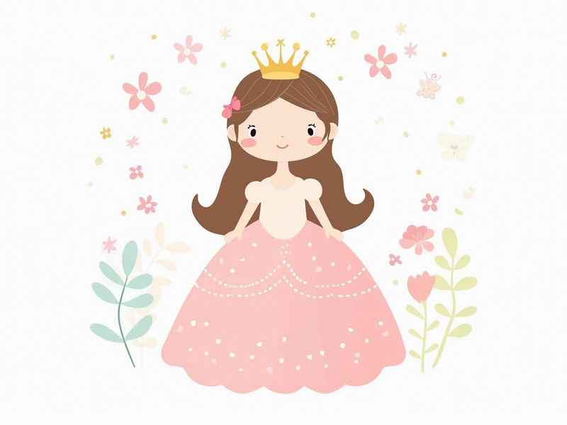 快乐的小公主视频；快乐的小公主视频动画