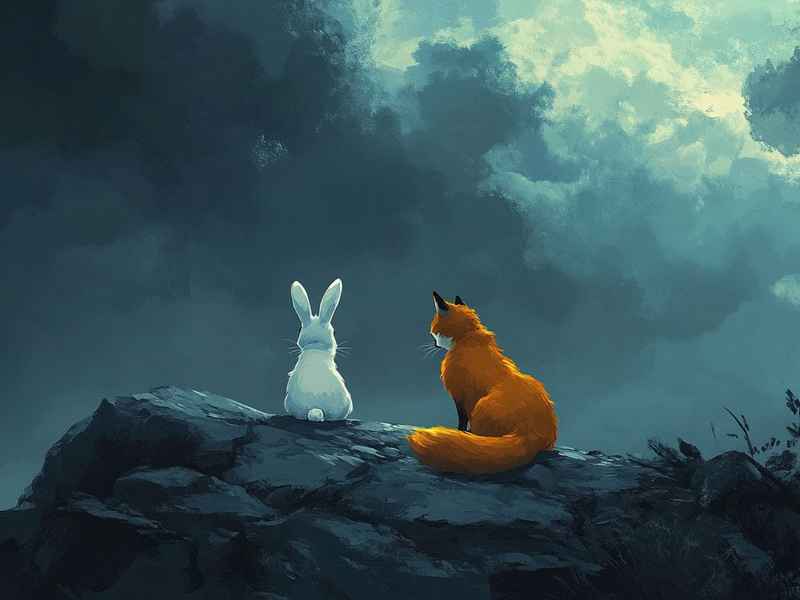 狐狸和兔子（狐狸和兔子是天敌吗）