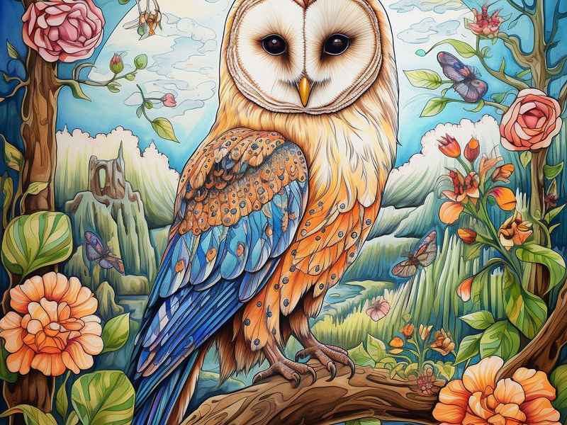 格林童话猫头鹰的故事（猫头鹰 格林童话）