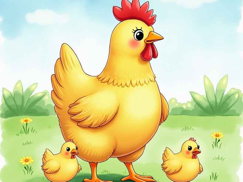 母鸡的故事作文（母鸡的故事作文三年级）