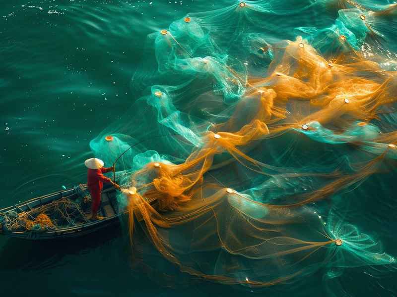 撒网顺口溜、撒网口诀