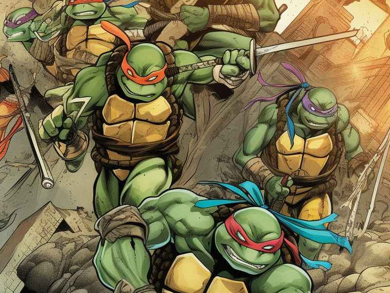 忍者神龟儿童动画片，忍者神龟儿童动画片有哪些