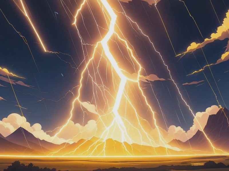 雷电的形成过程动画儿童版，雷电的形成过程动画儿童版图片