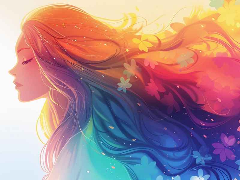 关于头发的唯美句子 关于头发的唯美句子英文