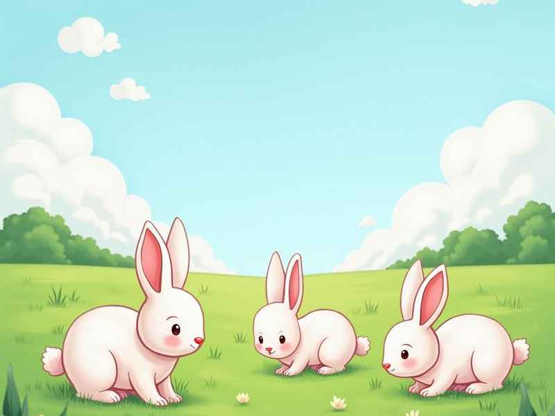 三只小兔的故事（三只小兔的故事黑胖讲故事）