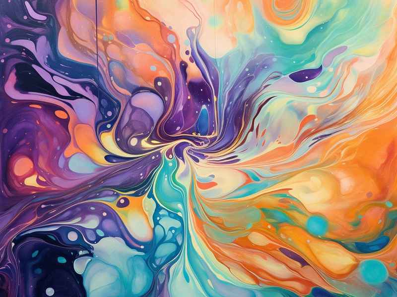 会讲故事的流体画 - 会讲故事的流体画教案