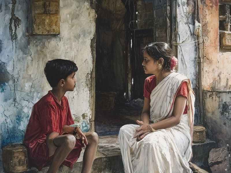 农村儿童生活的故事（农村孩子的生活故事简单简短）