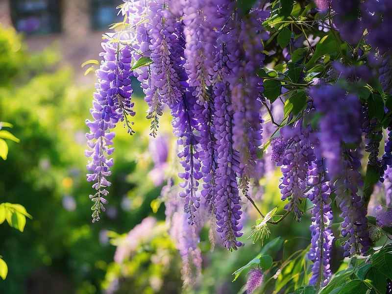 关于紫藤花的故事（关于紫藤花的故事典故）