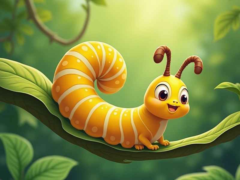 毛毛虫的故事儿童睡前故事（有关毛毛虫的睡前故事）