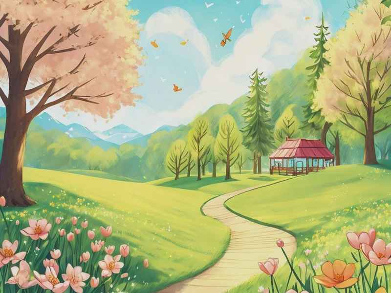 关于春天的故事绘本（关于春天的故事绘本图片）