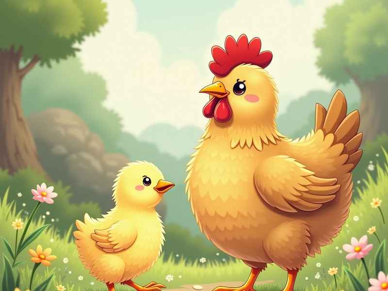 关于小鸡的儿童故事 关于小鸡的幼儿故事