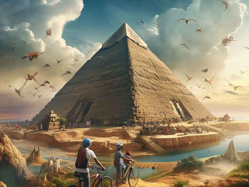 关于金字塔的故事（关于金字塔的故事五年级）