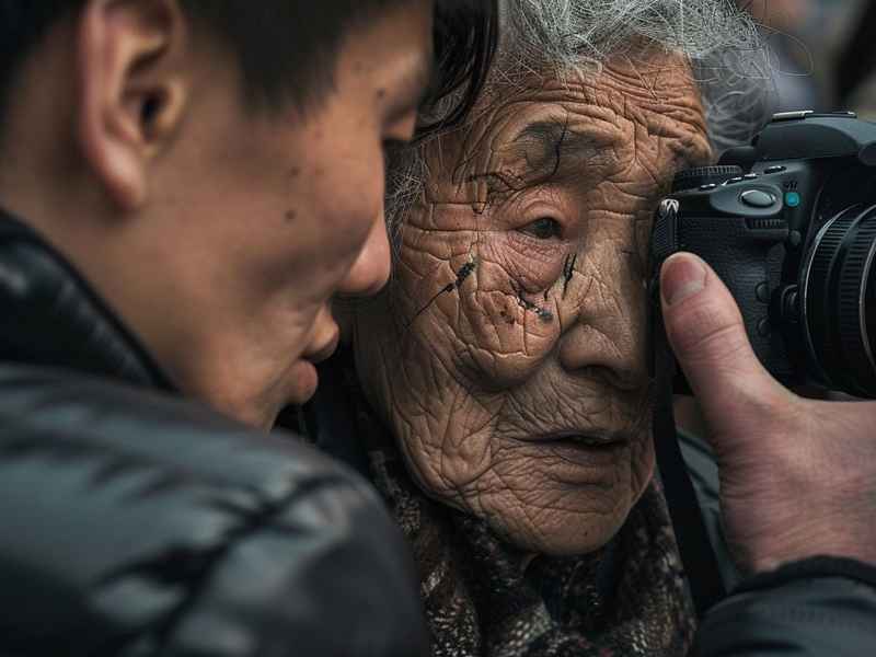 家庭照片故事作文；照片里的故事600字初中作文家庭