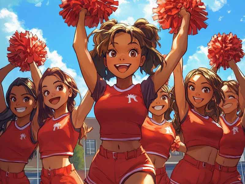 啦啦队动画片 - 动画片拉拉队