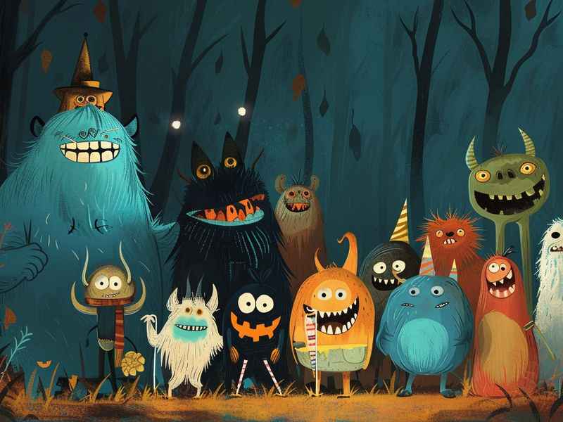 关于怪兽的英语句子有哪些、关于怪兽的英语句子有哪些三年级