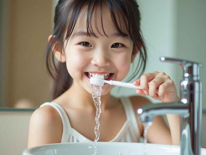 弱智儿童刷牙照片、弱智儿童刷牙照片大全