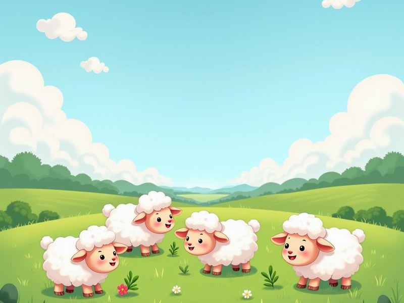三只小羊儿童故事、儿歌三只小羊的故事视频