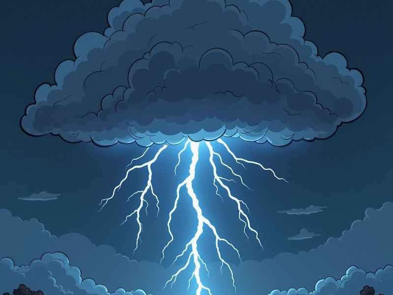 关于雷电的绘本故事，关于雷电的绘本故事图片