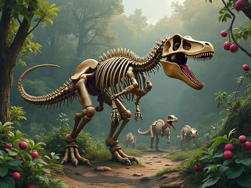 恐龙变成化石的故事（恐龙变成化石的故事有哪些）