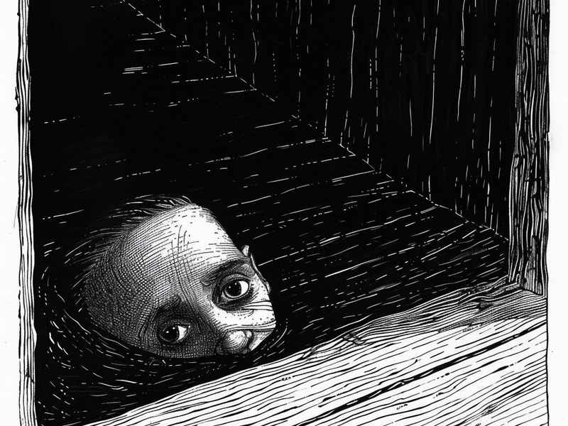 狐假虎威故事画画 - 狐假虎威故事配图简笔画