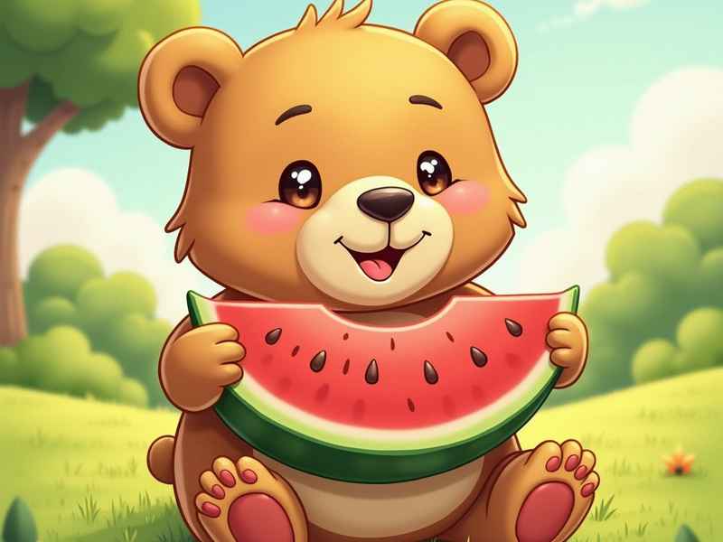 懒熊买西瓜儿童故事完整版，懒熊买西瓜故事表演完整版