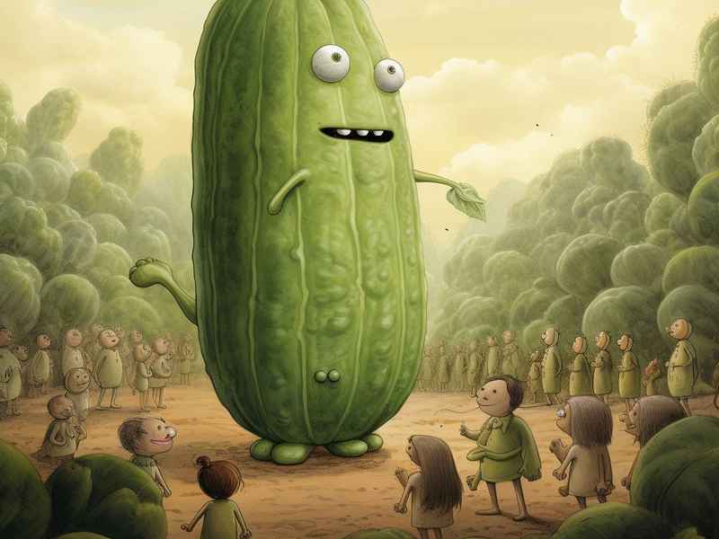 瓜瓜吃瓜绘本故事，瓜瓜吃瓜故事绘本图片