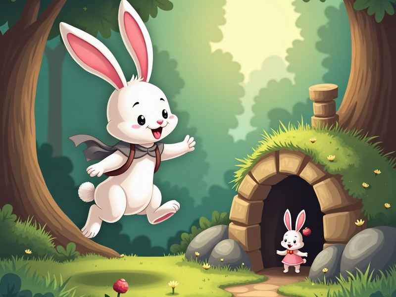 故事 逃家小兔，故事逃家小兔