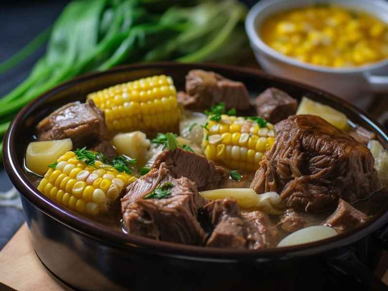 排骨汤的故事，排骨萝卜汤的故事