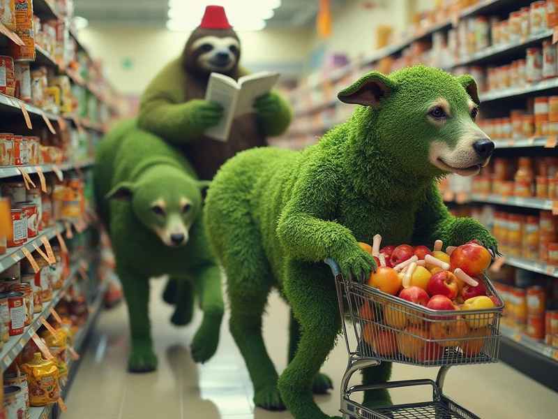 森林超市里动物的故事 森林超市里动物的故事图片