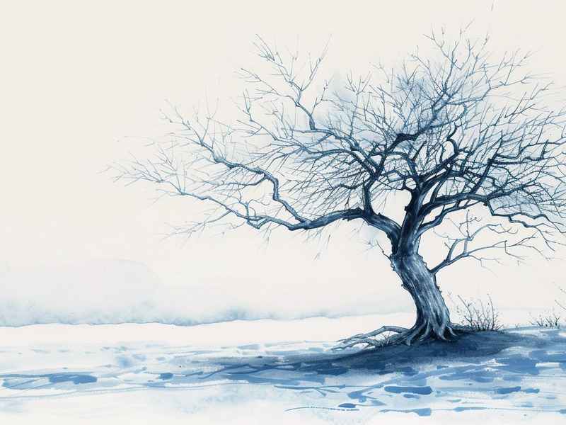 冷杉树简笔画 - 冷杉树简笔画图片