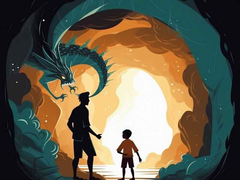 山洞里的大怪兽的故事、山洞里的大怪兽的故事内容