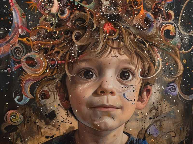 奇怪的儿童画、奇怪的儿童画图片大全