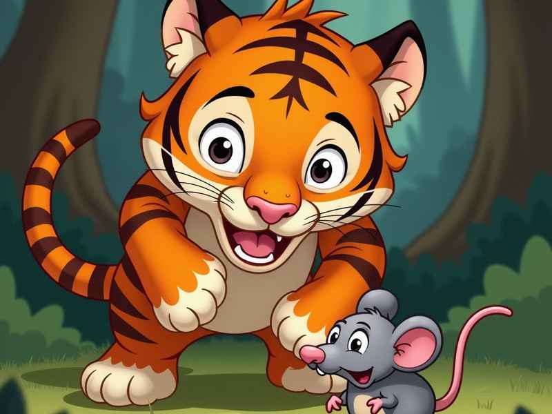 桔子老虎儿童睡前故事，睡前小故事桔子老虎