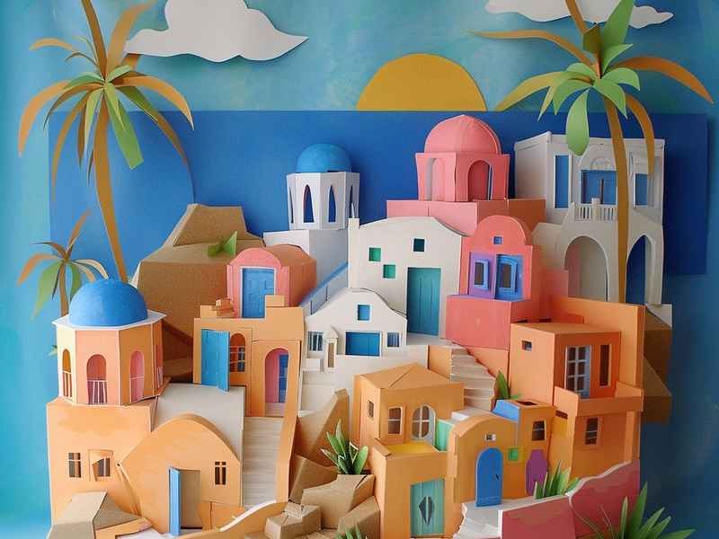 故事场景手工制作，故事场景手工制作图片