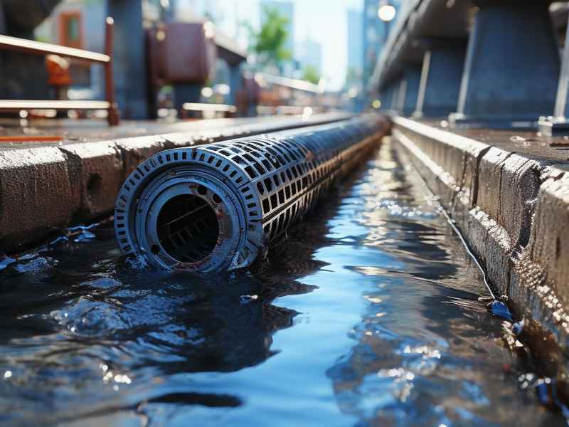 排水渠故事，水渠排水