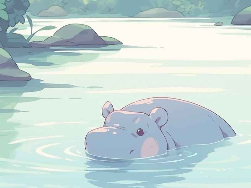 河马的故事儿童睡前故事，关于河马的睡前故事