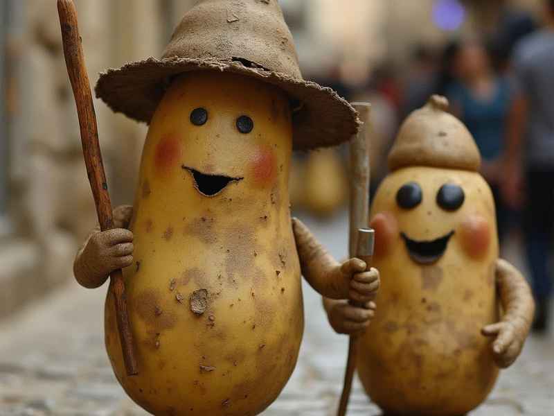 关于土豆的有趣故事，关于土豆的有趣故事简短