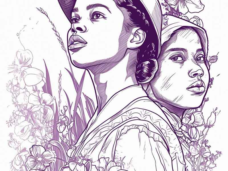 牵牛花女孩故事，牵牛花女孩故事图片